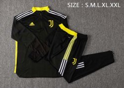 Felpa Allenamento Juventus 2022 Nero Giallo