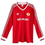 Thailandia Maglia Manchester United Home ML Retro 1986 Rosso