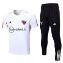 Maglia Sao Paulo Set Completo 2023/24 Bianco Nero