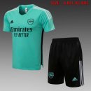 Maglia Formazione Arsenal Set Completo 2022 Verde Nero