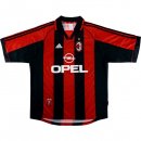 Thailandia Maglia AC Milan Home Retro 1998 2000 Rosso