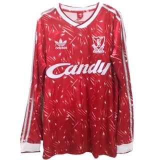 Thailandia Maglia Liverpool Home ML Retro 1989 1991 Rosso