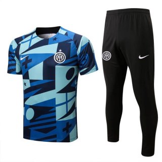 Maglia Inter Milan Set Completo 2022/23 Blu