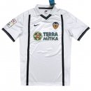 Thailandia Maglia Valencia Home Retro 2000 2001 Bianco