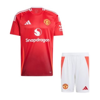 Maglia Manchester United Home Bambino 2024/25