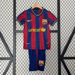 Maglia Barcellona Home Retro Bambino 2009 2010