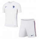 Maglia Francia Away Bambino 2020 Bianco