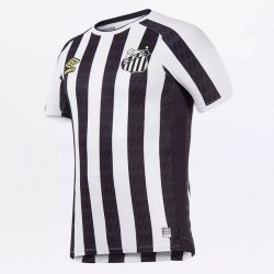 Thailandia Maglia Santos Away 2021/22 Nero Bianco