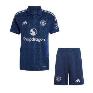 Maglia Manchester United Away Bambino 2024/25