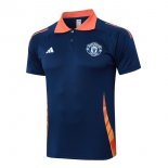 Polo Manchester United 24/25 Blu Arancione