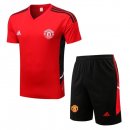 Maglia Formazione Manchester United Set Completo 2022/23 Rosso