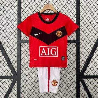 Maglia Manchester United Home Retro Bambino 2009 2010