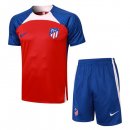 Maglia Formazione Atletico Madrid Set Completo 2024 Rosso