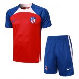 Maglia Formazione Atletico Madrid Set Completo 2024 Rosso