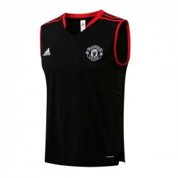 Maglia Manchester United Senza Maniche 2022 Nero 1