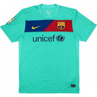 Thailandia Maglia Barcellona Away Retro 2010 2011 Verde