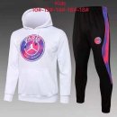 Bambino Giacca Cappuccio Paris Saint Germain 2022 Bianco Rosa