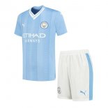 Maglia Manchester City Home Bambino 2023/24