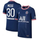 Maglia Paris Saint Germain NO.30 Messi Home 2021/22