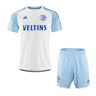 Maglia Schalke 04 Away Bambino 2023/24