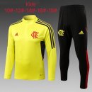 Bambino Giacca Flamengo 2022/23 Giallo Nero