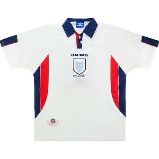 Thailandia Maglia Inghilterra Home Retro 1998 Bianco