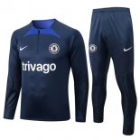 Felpa Allenamento Chelsea 2023 Blu