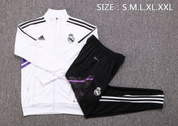 Giacca Real Madrid 2023 Bianco Nero