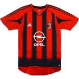 Thailandia Maglia AC Milan Home Retro 2004 2005 Rosso