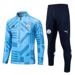 Giacca Manchester City 2022/23 Blu