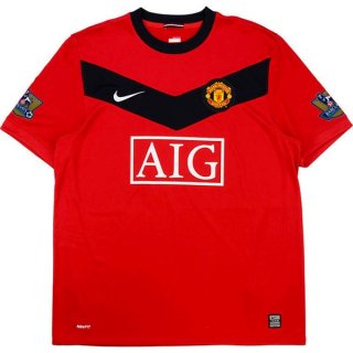 Thailandia Maglia Manchester United Home Retro 2009 2010 Rosso