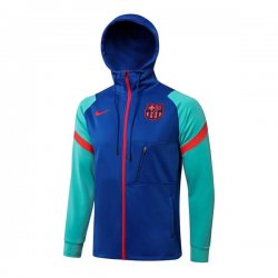 Giacca Cappuccio Barcellona 2022 Blu Verde