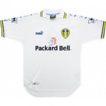 Thailandia Maglia Leeds United Home Retro 1999 2000 Bianco