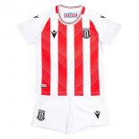 Maglia Stoke City Home Bambino 2022/23