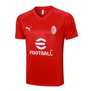 Maglia Formazione AC Milan 2024 Rosso