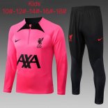 Bambino Felpa Allenamento Liverpool 2023 Rosa