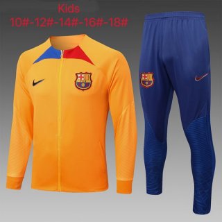 Bambino Giacca Barcellona 2023 Arancione Blu