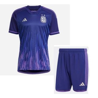 Maglia Argentina Away Bambino 2022/23