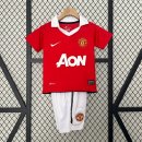 Maglia Manchester United Home Bambino Retro 2010 2011