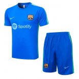 Maglia Formazione Barcellona Set Completo 2023/24 Blu