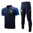 Polo Francia Set Completo 2022/23 Blu