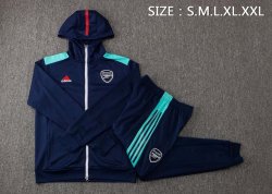 Giacca Cappuccio Arsenal 2022 Blu