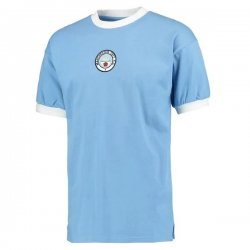 Thailandia Maglia Manchester City Home Retro 1972 Blu