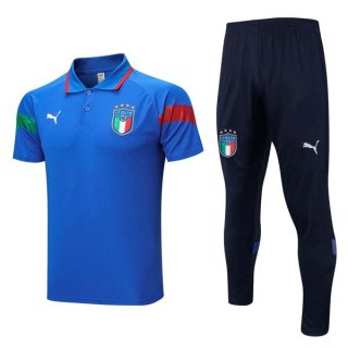 Polo Italia Set Completo 2023/24 Blu 2