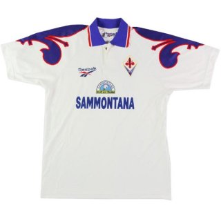 Thailandia Maglia Fiorentina Away Retro 1995 1996 Bianco