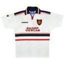 Thailandia Maglia Manchester United Away Retro 1998 1999 Bianco