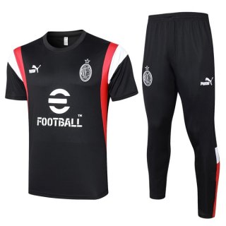 Thailandia Maglia AC Milan Set Completo 2024 Nero