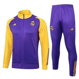 Giacca Real Madrid 2024/25 Porpora Giallo