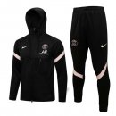 Giacca Cappuccio PSG 2022 Nero Rosa