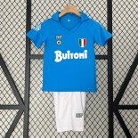 Maglia Napoli Home Retro Bambino 1987 1988